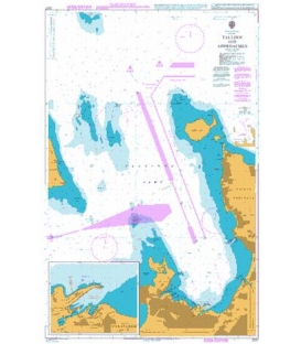 British Admiralty Nautical Chart 2227 Tallinn and Approaches
