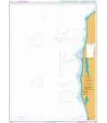 British Admiralty Nautical Chart 2231 Sventoji to Pavilosta