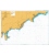British Admiralty Nautical Chart 2245 Villefranche - sur - mer to Menton