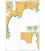 British Admiralty Nautical Chart 2246 Cap d'Antibes to Cap Ferrat (Including Baie des Anges and Rade de Villefranche)