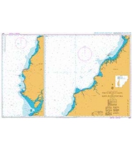 British Admiralty Nautical Chart 2257 Golfo de Guayaquil to Bahia Buenaventura