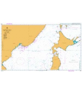British Admiralty Nautical Chart 2293 Northern Japan and Adjacent Seas