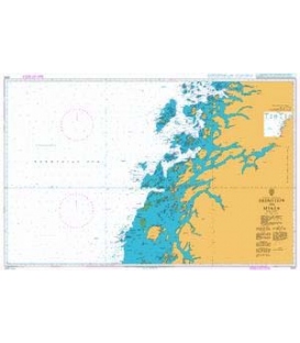 British Admiralty Nautical Chart 2310 Bremstein to Myken