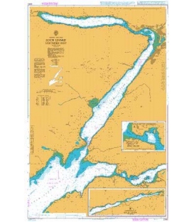 British Admiralty Nautical Chart 2380 Loch Linnhe Northern Part