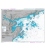 British Admiralty Nautical Chart 2427 Approaches to Salem Harbor