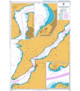 British Admiralty Nautical Chart 2429 Canakkale Bogazi (The Dardanelles)