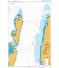 British Admiralty Nautical Chart 2479 Inner Sound Northern Part
