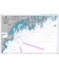 British Admiralty Nautical Chart 2490 Monhegan Island to Cape Porpoise