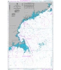 British Admiralty Nautical Chart 2492 Bay of Fundy to Block Island