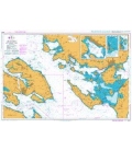 British Admiralty Nautical Chart 2532 Lillebaelt - Southern Part