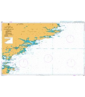 British Admiralty Nautical Chart 2536 Port William to Choiseul Sound