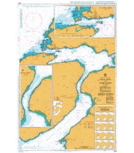 British Admiralty Nautical Chart 2540 Loch Alsh and Approaches