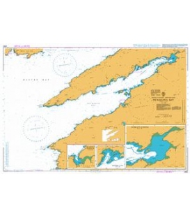 British Admiralty Nautical Chart 2552 Dunmanus Bay