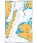 British Admiralty Nautical Chart 2597 Storebaelt - Southern Part