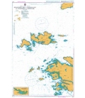 British Admiralty Nautical Chart 2707 Kingstown Bay to Cleggan Bay and Inishbofin to Inishturk