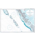 British Admiralty Nautical Chart 2780 Pulau Nyamuk to Bengkulu