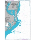 British Admiralty Nautical Chart 2804 Winyah Bay and Georgetown Harbor with Approaches