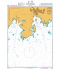 British Admiralty Nautical Chart 2855 Karlshamn and Stilleryd