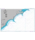British Admiralty Nautical Chart 2864 Cape Hatteras to Cape Romain