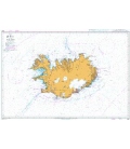 British Admiralty Nautical Chart 2897 Iceland