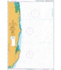 British Admiralty Nautical Chart 2931 Baia de Inhambane to Cabo de Sao Sebastiao