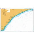 British Admiralty Nautical Chart 2935 Rio Zambeze to Ilha Epidendron