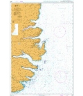 British Admiralty Nautical Chart 2937 Hlada to Glettinganes