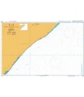 British Admiralty Nautical Chart 2968 Lamu to Cadale (Itala)