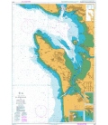 British Admiralty Nautical Chart 3000 La Rochelle to Pointe de La Coubre (including Ile d'Oleron)