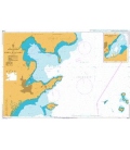 British Admiralty Nautical Chart 3039 Approaches to Bukhta Slavyanka