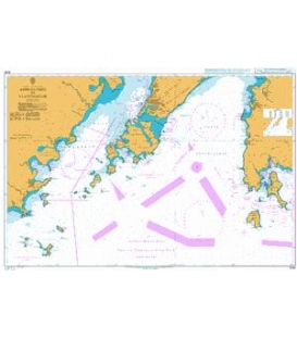 British Admiralty Nautical Chart 3045 Approaches to Vladivostok