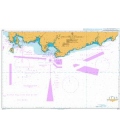 British Admiralty Nautical Chart 3046 Approaches to Nakhodka