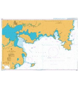 British Admiralty Nautical Chart 3050 Zaliv Pos'yeta