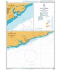 British Admiralty Nautical Chart 3099 San-Pedro and Approaches