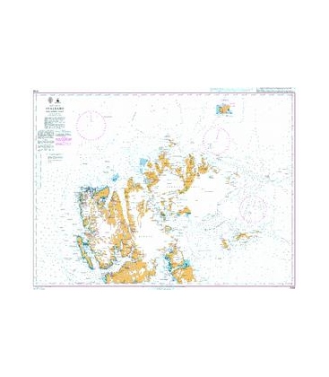 British Admiralty Nautical Chart 3136 Svalbard - Northern Part 