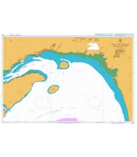 British Admiralty Nautical Chart 3173 Strait of Hormuz Northern Part