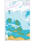 British Admiralty Nautical Chart 3178 Approaches to Mubarraz Terminal including Zaqqum Traffic Separation Scheme