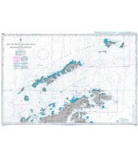 British Admiralty Nautical Chart 3205 South Shetland Islands and Bransfield Strait