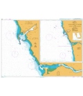 British Admiralty Nautical Chart 3258 Approaches to Leixoes & Barra do Rio Duoro