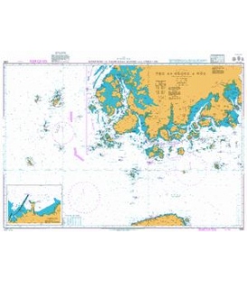 British Admiralty Nautical Chart 3265 Weligama to Little Basses Reef