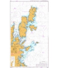 British Admiralty Nautical Chart 3282 Shetland Islands North - East Sheet