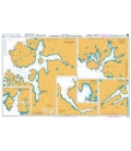 British Admiralty Nautical Chart 3295 Harbours in the Shetland Islands