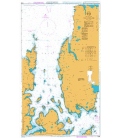 British Admiralty Nautical Chart 3298 Yell Sound