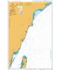 British Admiralty Nautical Chart 3361 Pemba Island to Lamu