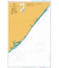 British Admiralty Nautical Chart 3362 Lamu to Kismaayo