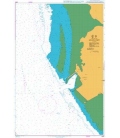 British Admiralty Nautical Chart 3465 Hazira Port