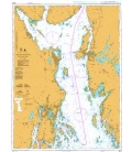 British Admiralty Nautical Chart 3500 Oslofjorden - Southern Part