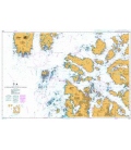 British Admiralty Nautical Chart 3539 Approaches to Stavanger