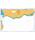 British Admiralty Nautical Chart 3661 Bab el Mandeb to Aden Harbour