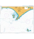 British Admiralty Nautical Chart 3703 Bahia de Maldonado and Isla de Lobos